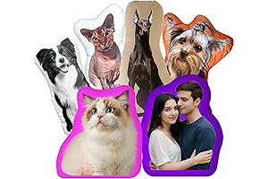 Personalized Pet Picture Pillow - A Cherished Memory for Pet Lovers