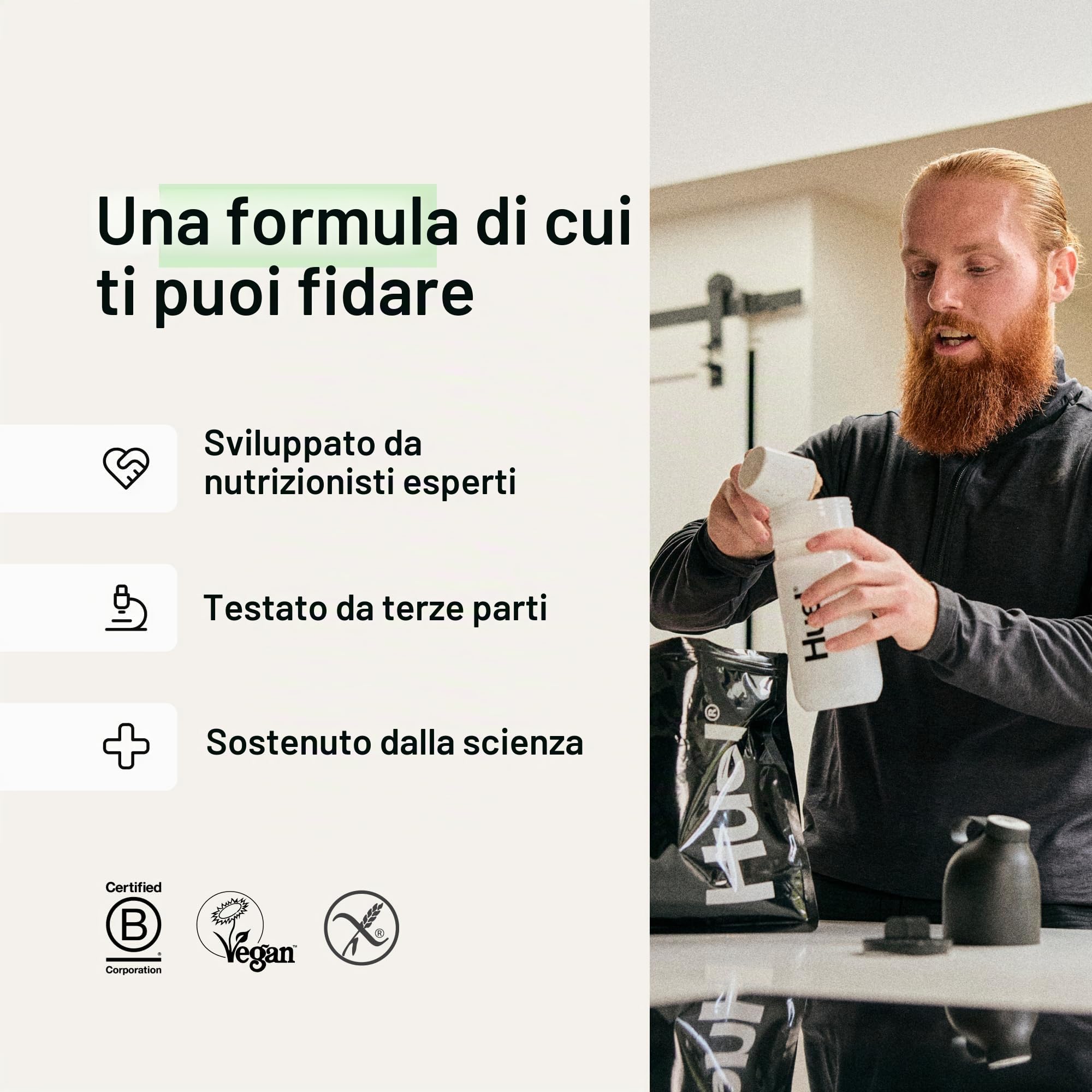 Huel Black Edition pasti e misurini ad alta proteina, vaniglia | 17 pasti/bustina - 40 g di proteine, ricco di vitamine, minerali e fibre, senza glutine