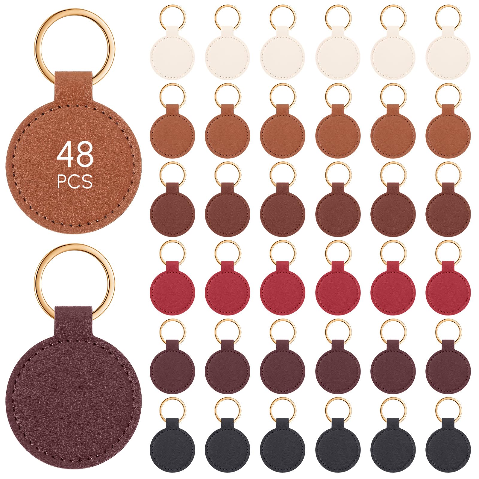 Leather Keychains Blank