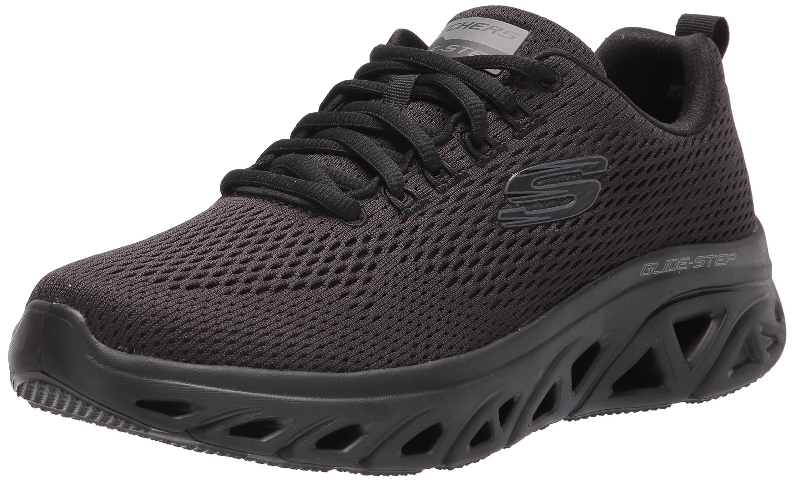 Skechers mens GLIDE-STEP SPORT - WAVE HEAT BLACK Casual Shoe - 6 UK (232270) (B08ZB31B67) Amazon Price History, Amazon Price Tracker