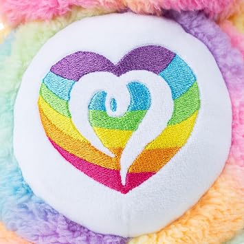 Basic Fun Care Bears 35cm Medium Plush – Togetherness Bear Cosy Collection – Super Soft Eco-Friendly Toy with Belly Badge – Huggable Collectible for Kids & Fans, 14