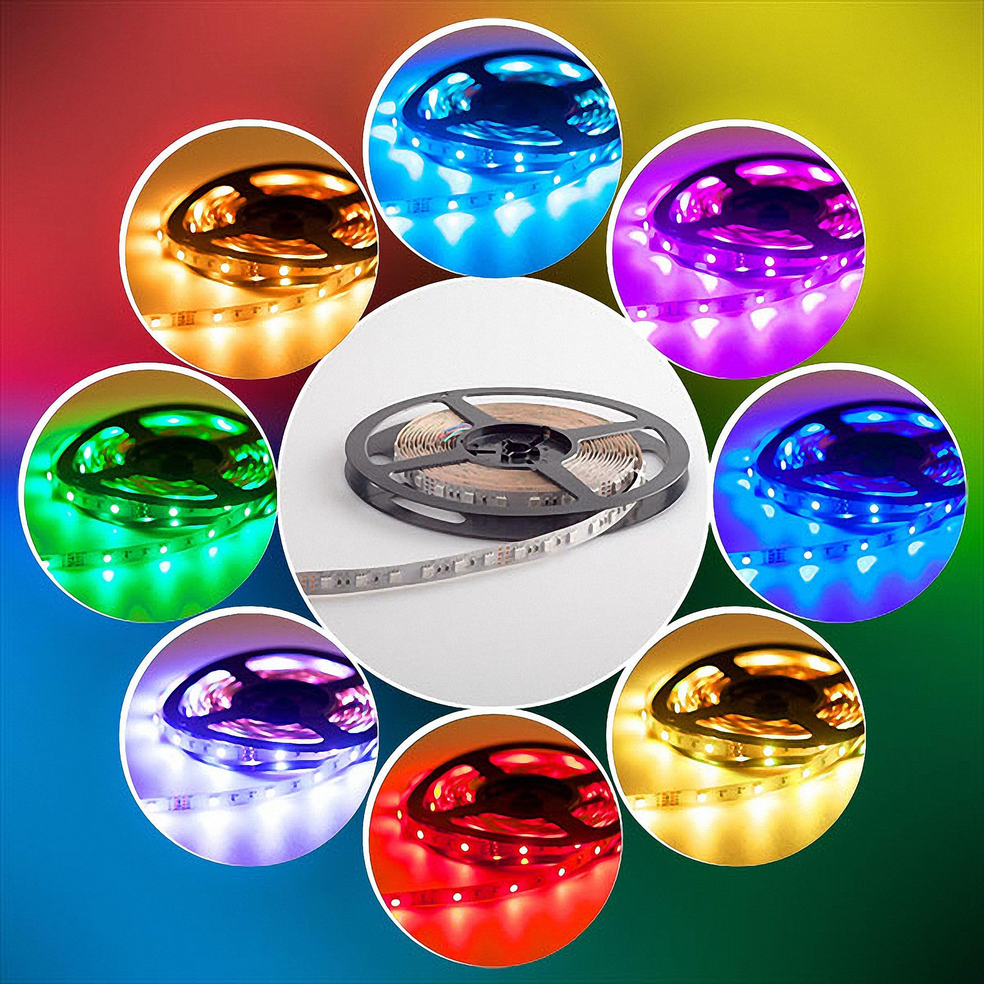 Taśma LED 5050 RGB neutralna biel (4000 K) 72 W 500 cm 24 V IP20