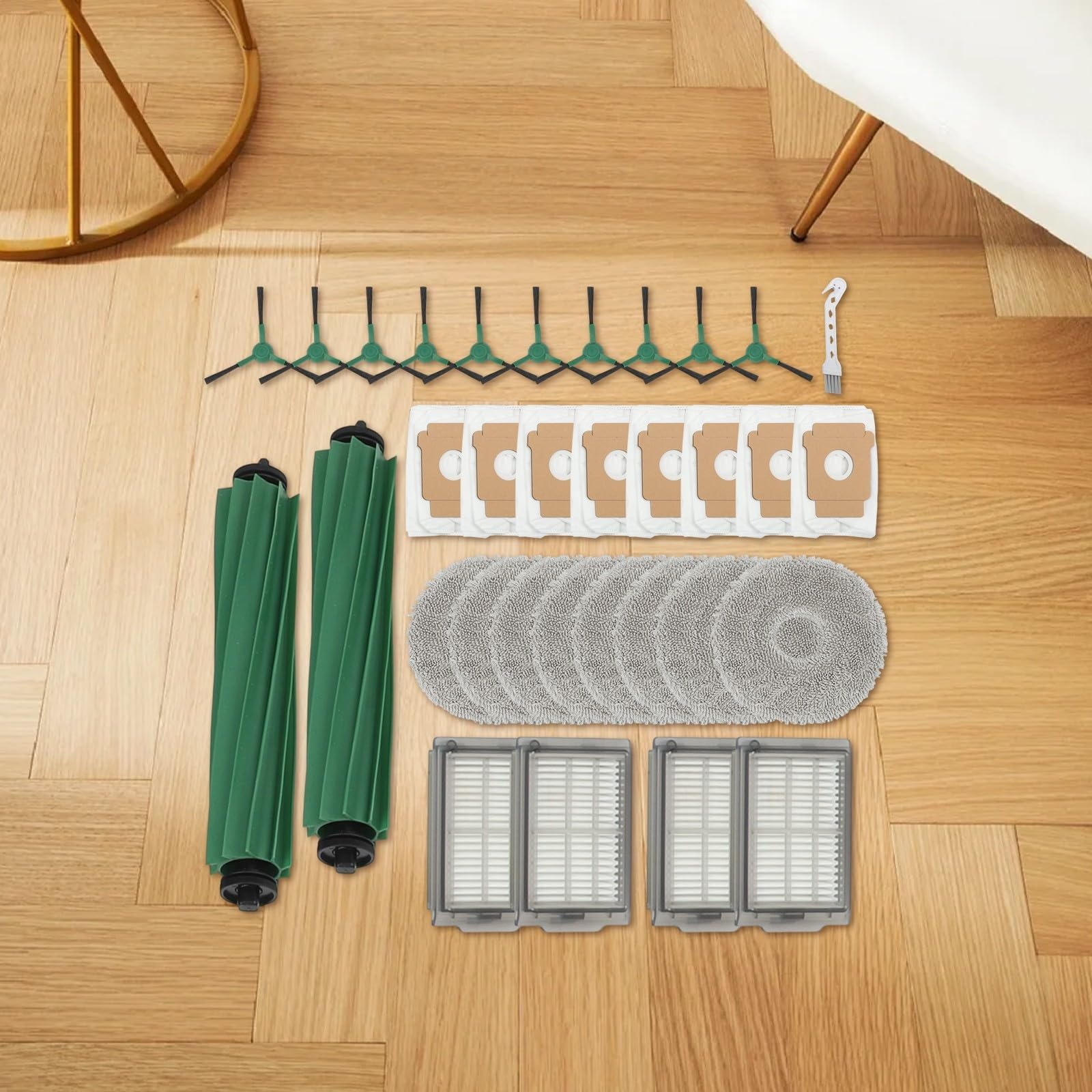 Zestaw gumowych szczotek do Roomba Plus 505 do robota combo szczotka gumowa