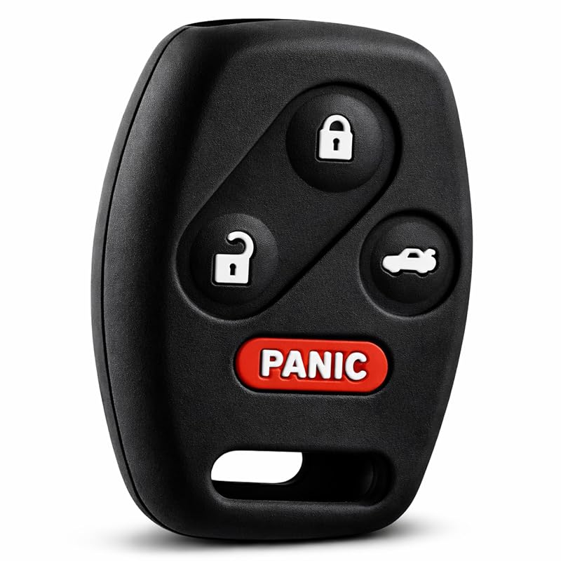 Capa de Silicone para Controle Remoto Automotivo USARemote, 4 Botões, Compatível com Honda Accord, Civic, Element e Pilot, KR55WK49308