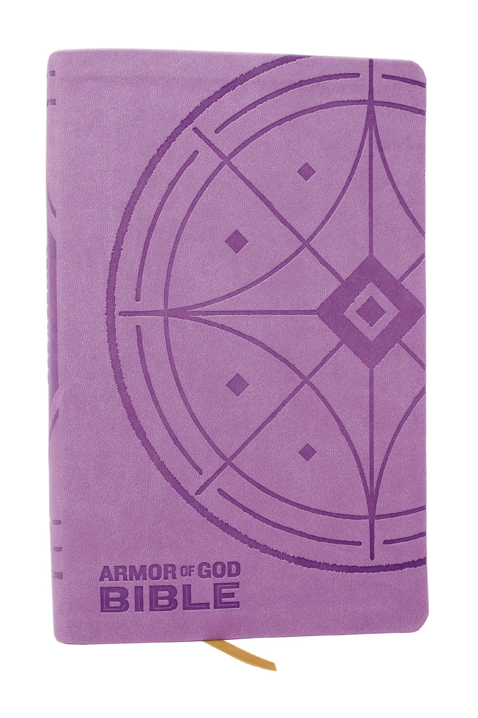 NKJV Armor of God Bible, Purple Leathersoft (Children’s Bible, Red Letter, Comfort Print, Holy Bible): New King James Version: Nkjv Armor of God ... Bible, Red Letter, Comfort Print
