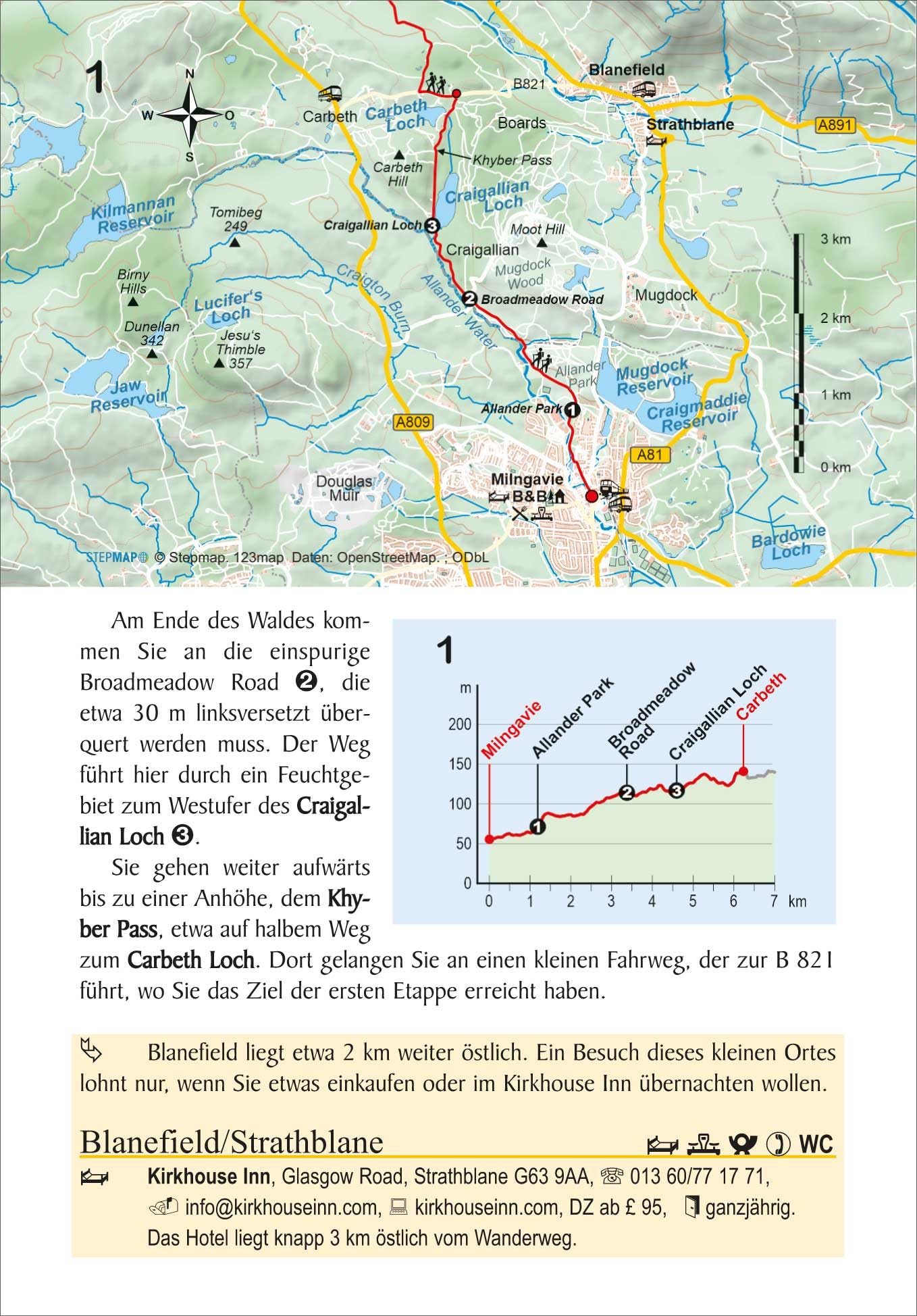 Schottland: West Highland Way: Unterwegs auf dem Fernwanderweg: Wanderrouten, Wegbeschreibung, Reise-Infos und GPS-Tracks für die Wanderung (Outdoor Wanderführer)