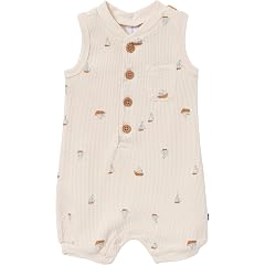 Modern Moments by Gerber Baby Boys Sleeveless Romper