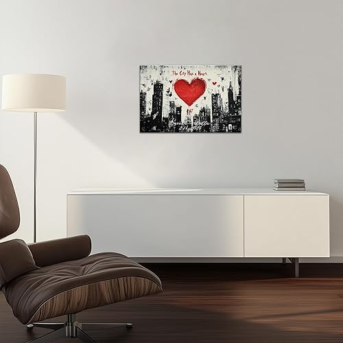 Miniatura 370 de ANRUOXI Graffiti - Lienzo decorativo para pared, diseño abstracto retro, pintura urbana moderna, póster de decoración de pared de zapatos para