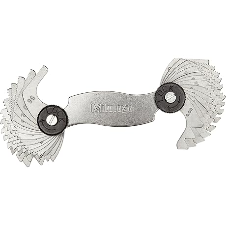 Mitutoyo 188-152 Screw Pitch Gauge: Precision Measurement Made Easy