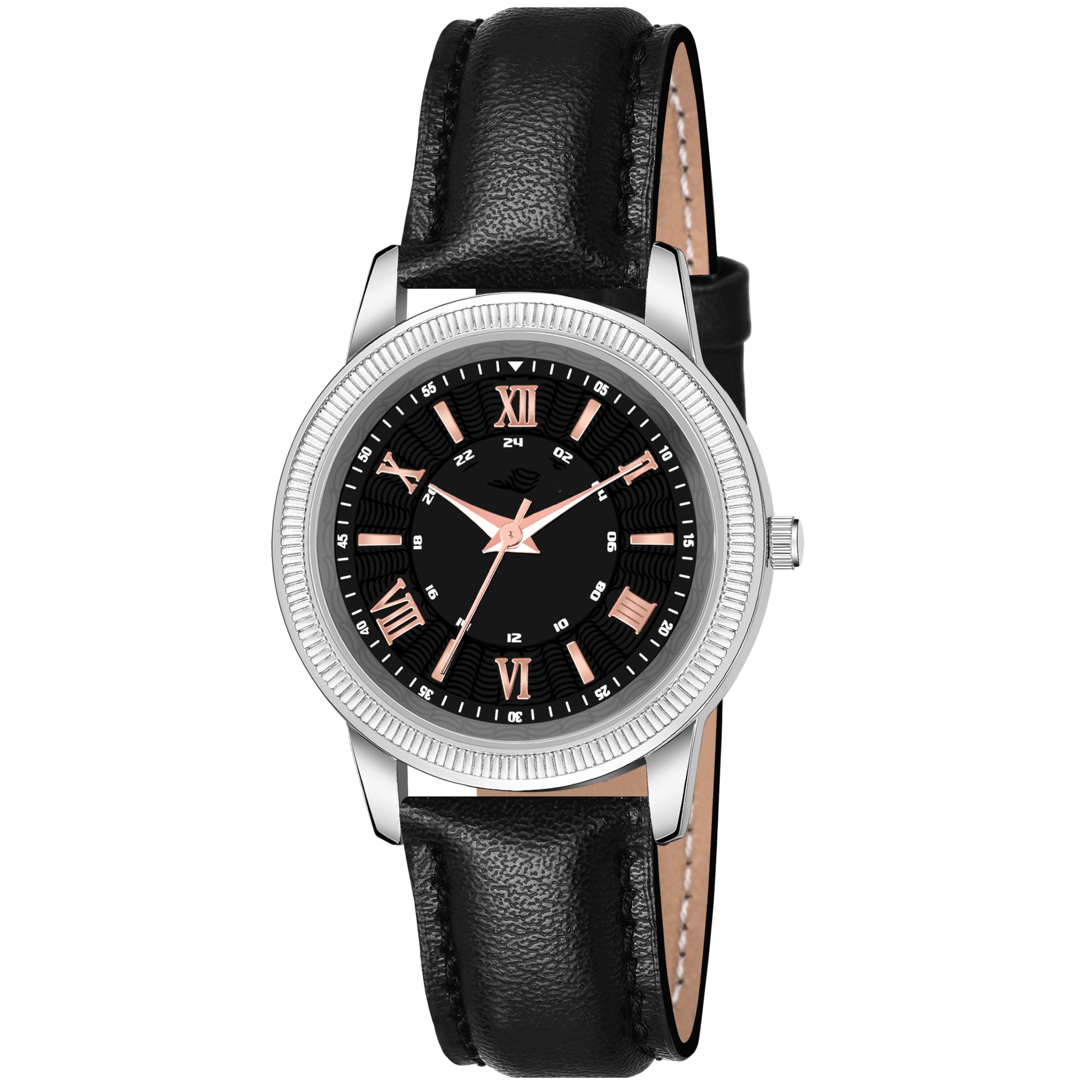 KIARVI GALLERY Stylish Black dial Leather Strap Analog Watch for Girls and Women(Black1) (Black-S) (B0CX93Y7H5) Amazon Price History, Amazon Price Tracker