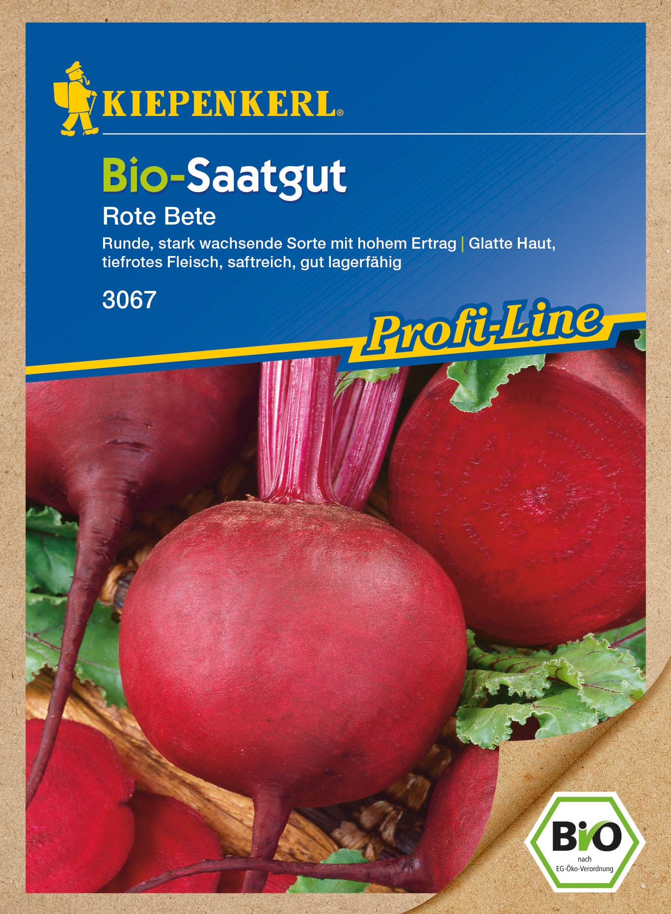 Bio-Saatgut Rote Bete Detroit 2 – 125 Samen Für Garten & Balkon, Einfach Anzubauen, Kältebeständig