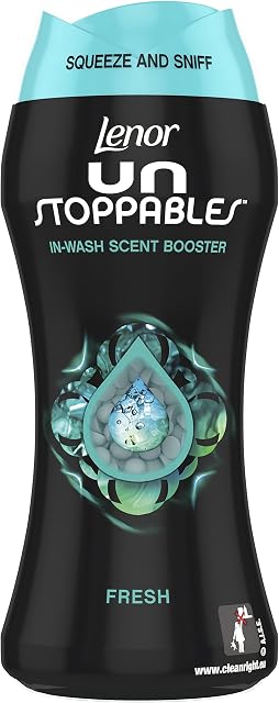 Lenor Unstoppables Fresh In-Wash Scent Booster Beads for Up to 12 Weeks of Freshness (in Storage), 275 g