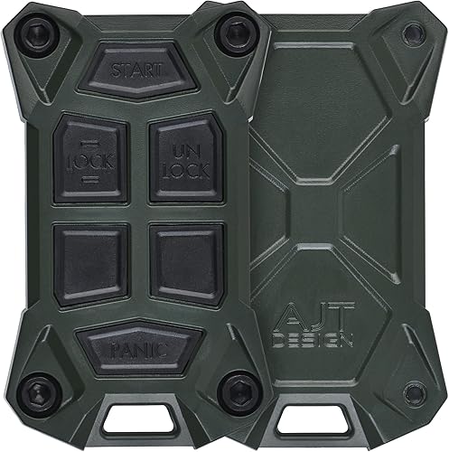 AJT DESIGN Funda de repuesto para llavero compatible con Chevrolet Silverado 2014-2018, GMC Sierra  Chevy Colorado 2013+, GMC Canyon  Suburban,