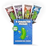 Van Holten's Pickles - Charismatic Characters Pickle-In-A-Pouch Gift Box - 4 Pack