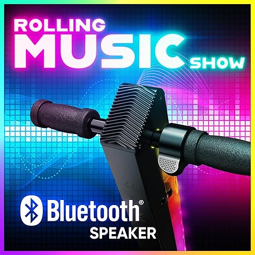 Miniatura 2 de Razor Sonic Glow Scooter eléctrico negro con luces LED y altavoz inalámbrico Bluetooth,