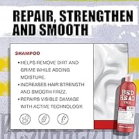 Vista 4 de Tigi Bed Head Urban Anti+dotes Resurrection Shampoo & Conditioner Damage Level 3, 25.36 Ounce(Pack of 2)