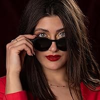 Vista 141 de ZENOTTIC Lentes de sol redondos polarizados, elegantes lentes de sol para hombres y mujeres, retro clásicos, selección de varios estilos