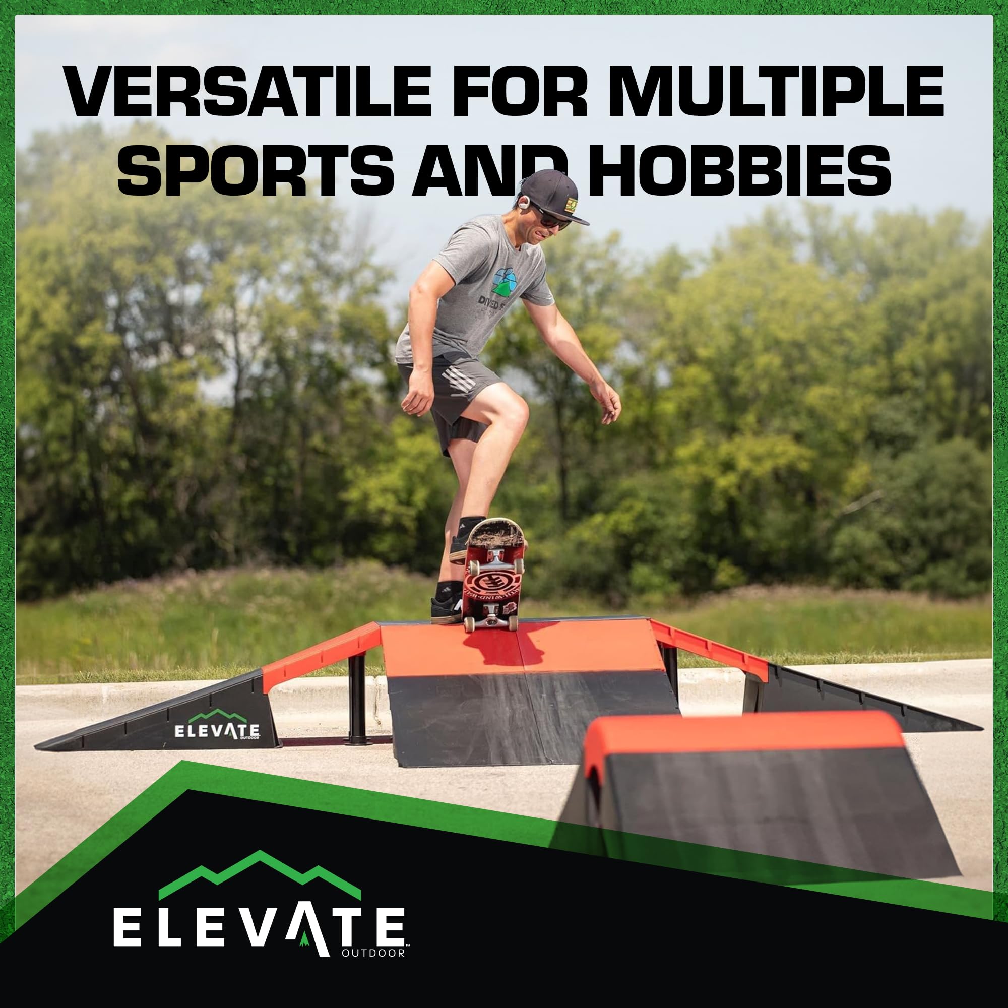 Amazon.co.jp: Elevate Outdoor ジャンボEZ-Linkスロープセット 