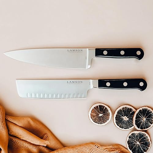 Miniatura 8 de Lamson WALNUT Forged 8 Cuchillo de cocinero