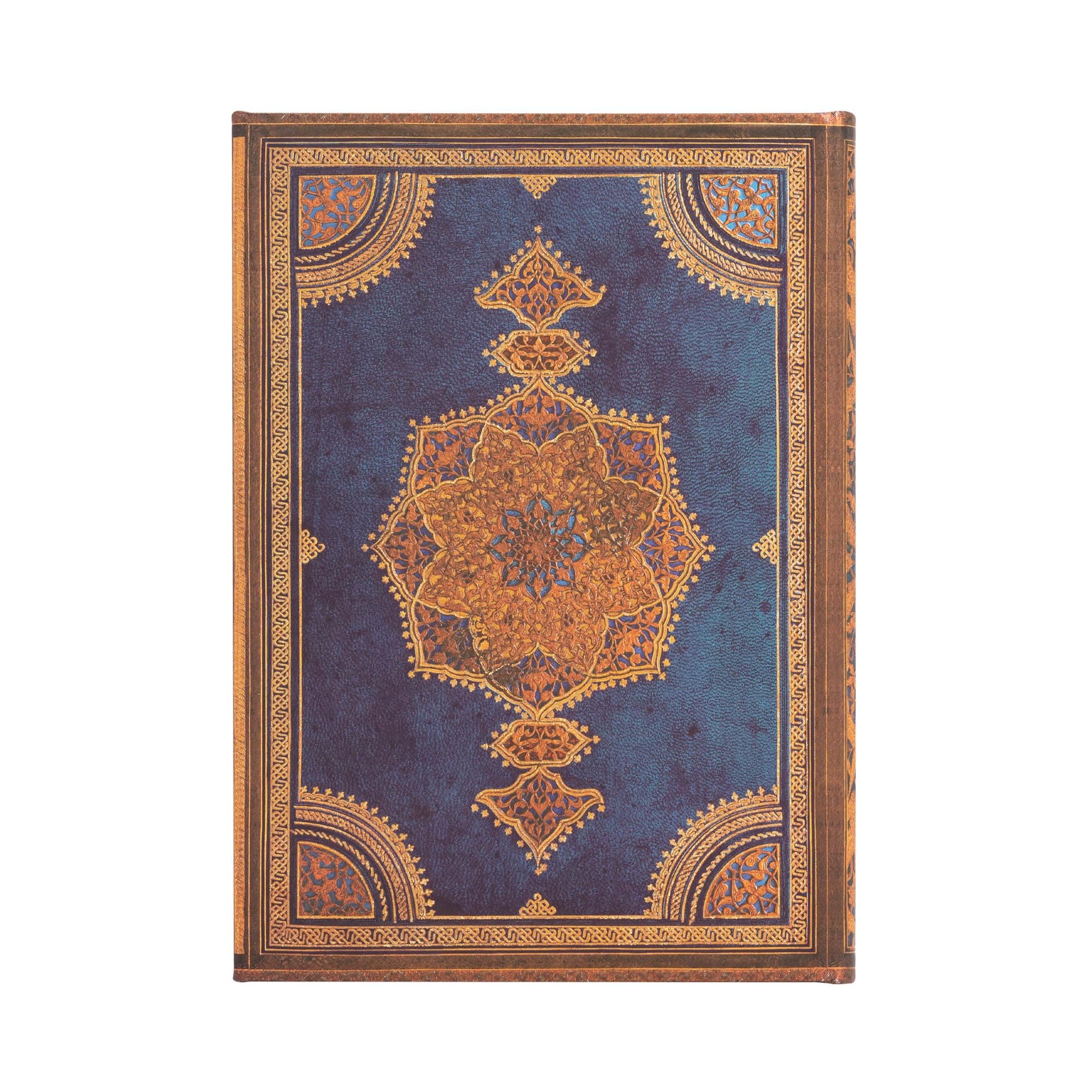 Paperblanks | Indaco Safavita | Diari a copertina rigida | Midi | Bianco