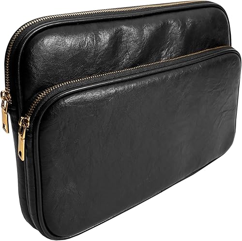 Benfan Funda para laptop de 13 pulgadas compatible con MacBook Air 13 M2 M1 2022, nueva MacBook Pro 13 M2 M1, Dell XPS 13, color negro