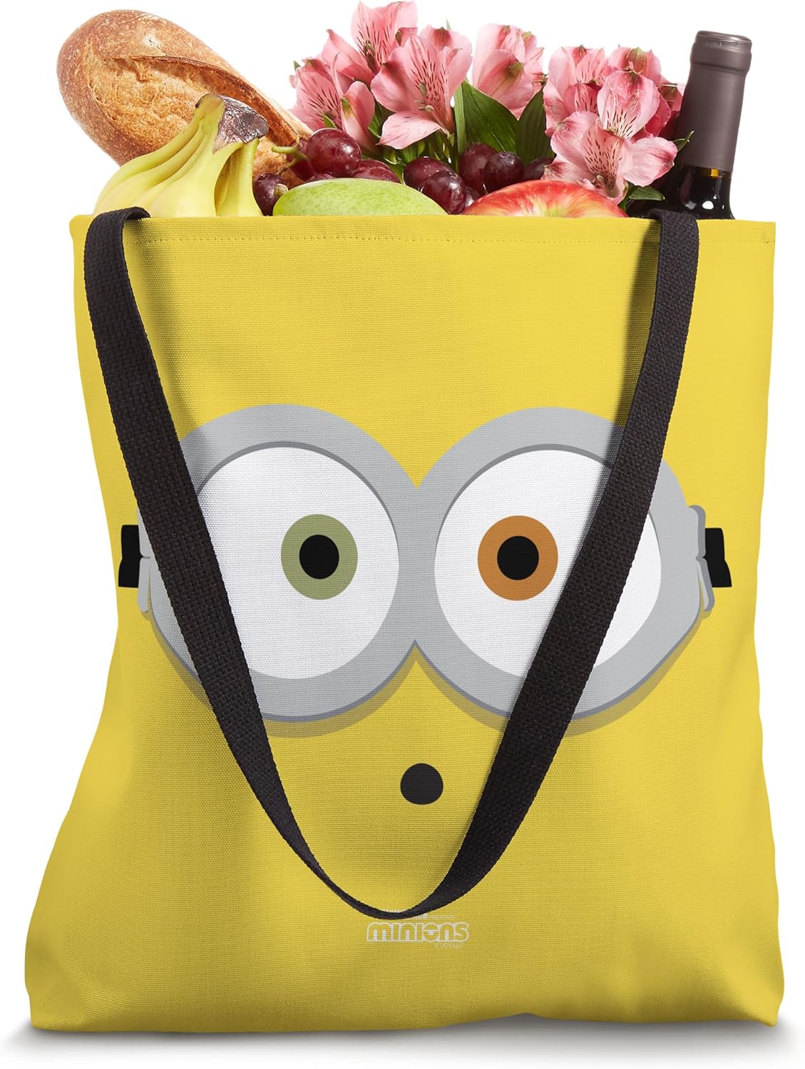 Minions Bob Big Face Halloween costume Tote Bag