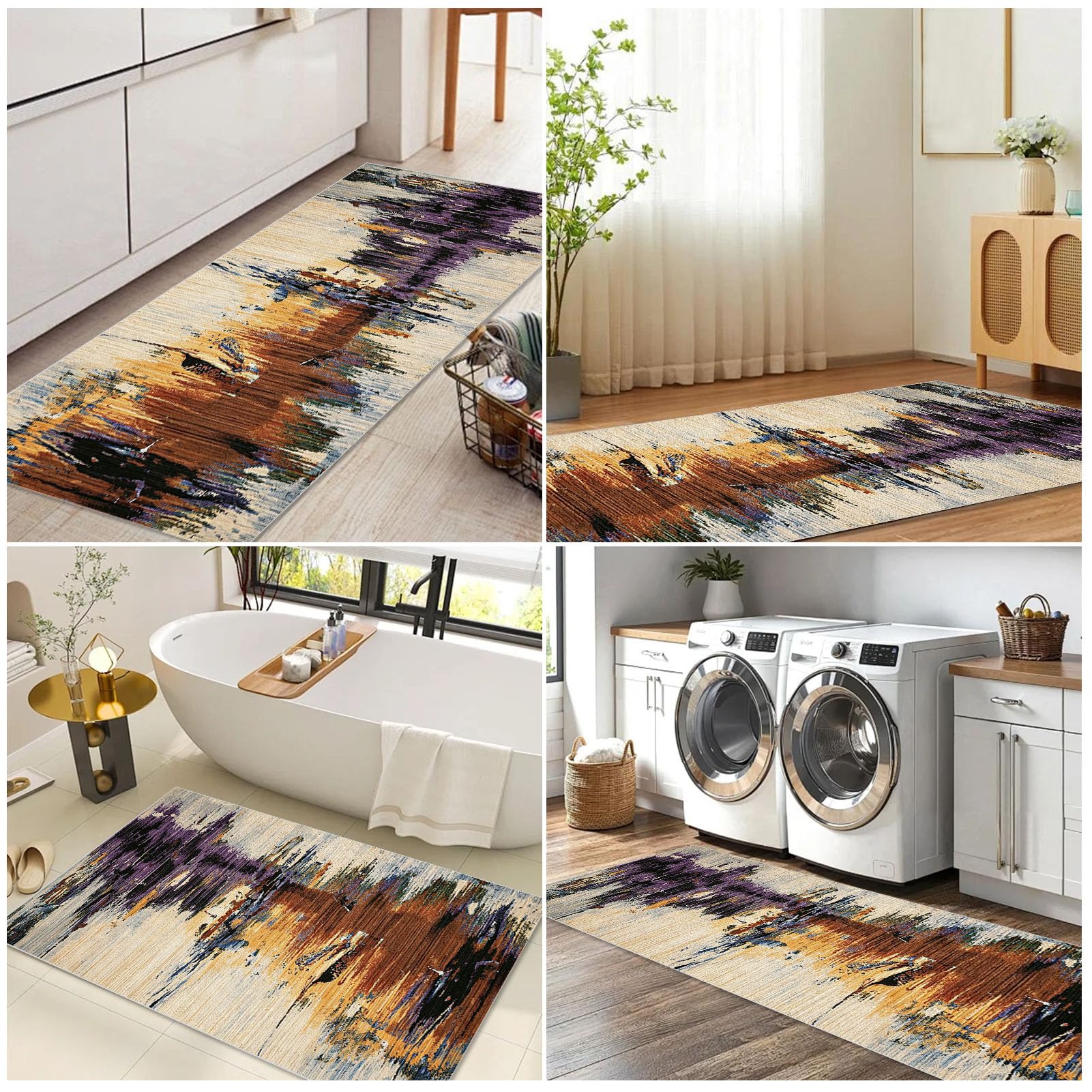 Dywan do przedpokoju można prać w pralce 50 x 250 cm