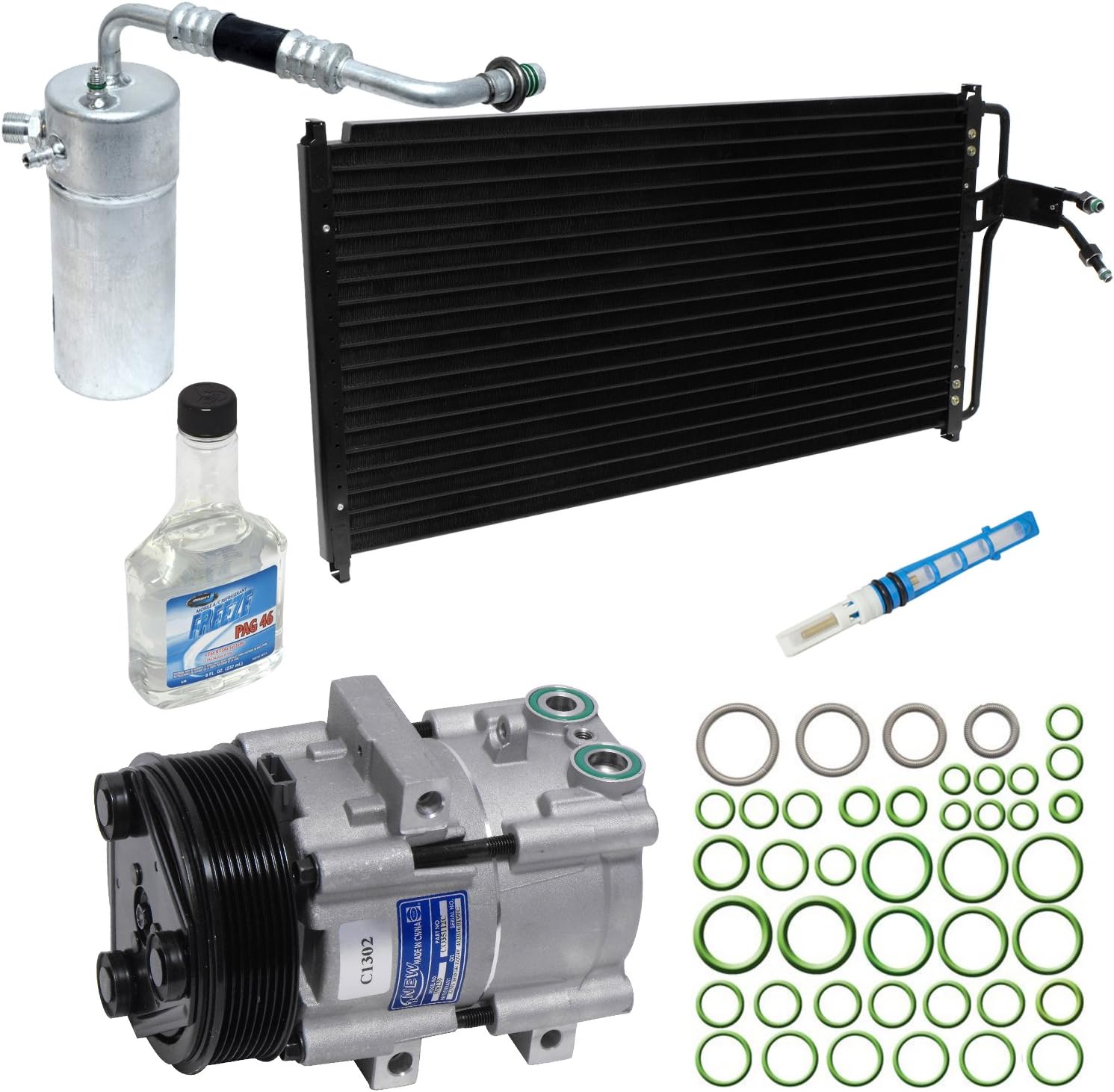 UAC KT 4157B A/C Compressor and Component Kit, 1 Pack