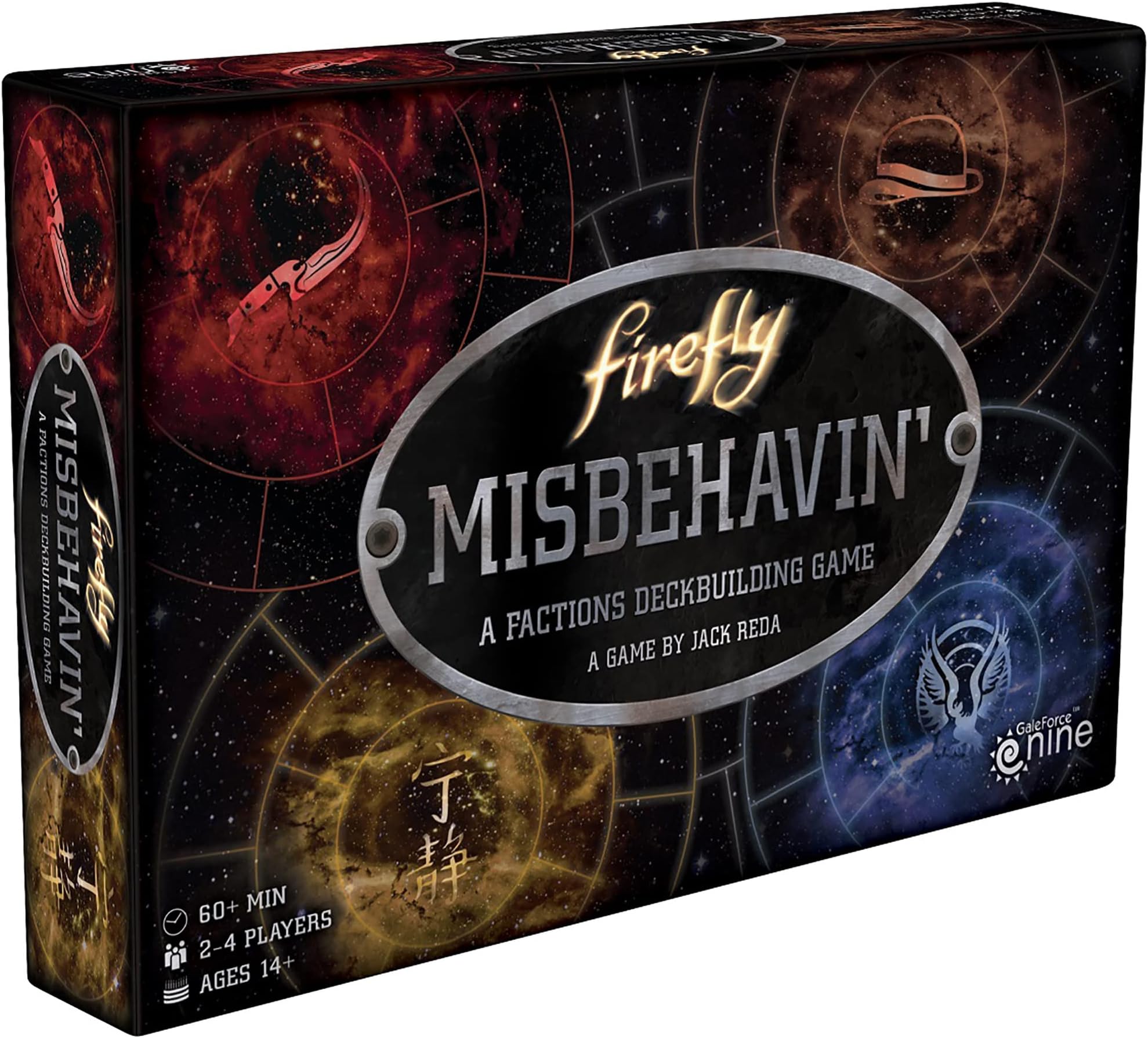 Gale Force Nine Battlefront Miniatures/ Firefly: Misbehavin' - A Factions Deckbuilding Game, Ages 14+, 2-4 Players, 60 Min