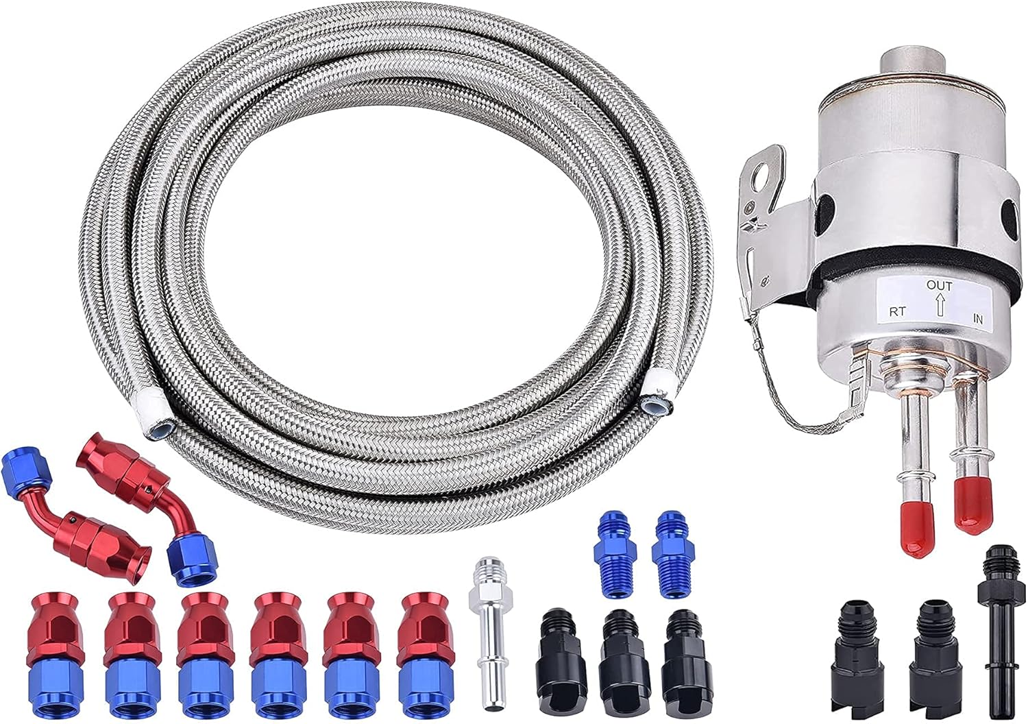 EVIL ENERGY 6AN PTFE EFI LS E85 Fuel Injection Hose Line