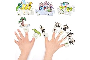 CHEFAN Finger Puppets for Toddlers Story Time, Nursery Rhyme Party Time