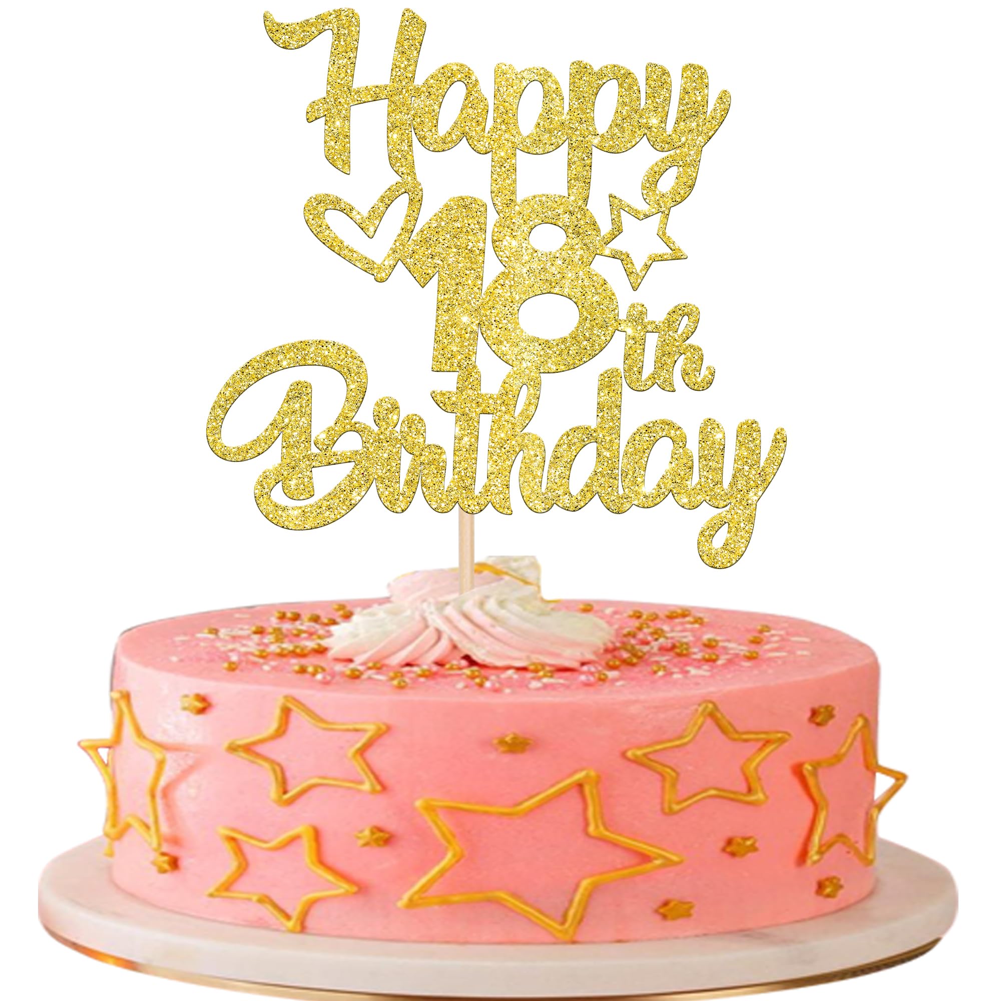 17 Pezzi Cupcake Topper Pirati Decorazione, Decorazione Cupcake Pirata Glitter, Topper per Torta di Buon Compleanno per Festa di Compleann e Festa a Tema Pirata