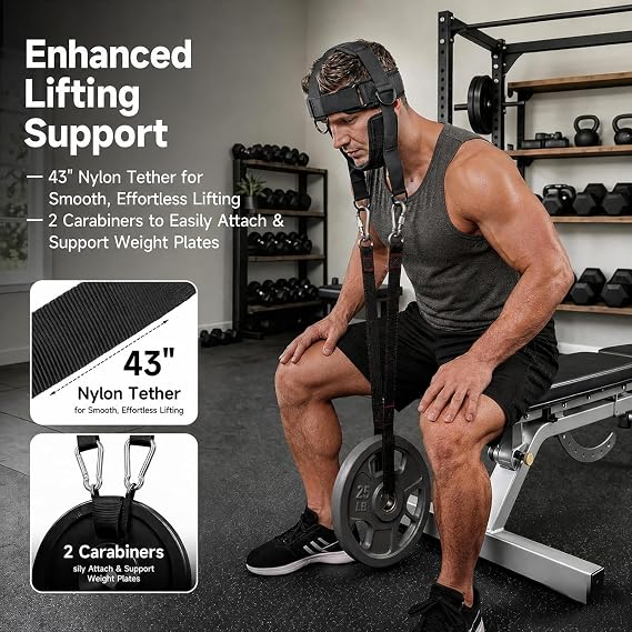 Neck Trainer - Exercise & Workout Equipment,neck harness,neck strengthener