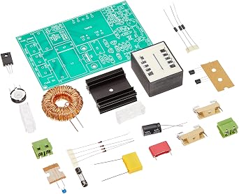 Velleman AC Motor Speed Controller، Black، Touch Control، Push Button Switch، Rotary Actuator، Manual التشغيل