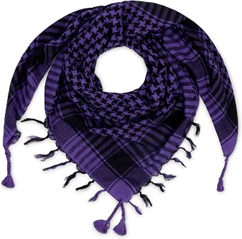 LOVARZI Desert Shemagh Scarf - Stylish & Versatile Fashion Scarf for Men & Women of All Ages