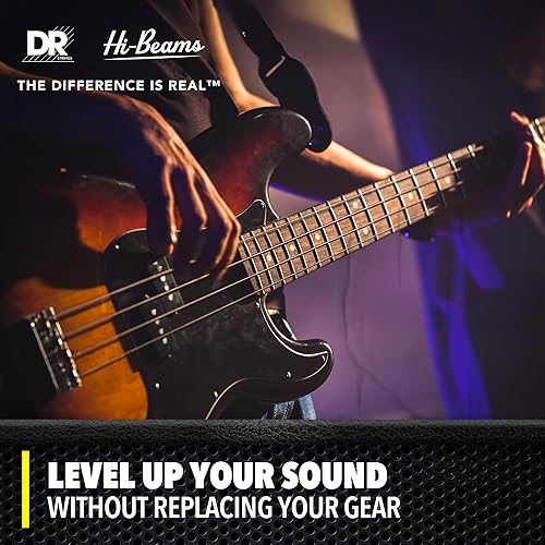 Miniatura 2 de DR Strings Hi-Beam - Núcleo redondo de acero inoxidable mediano 5 cuerdas 45-125