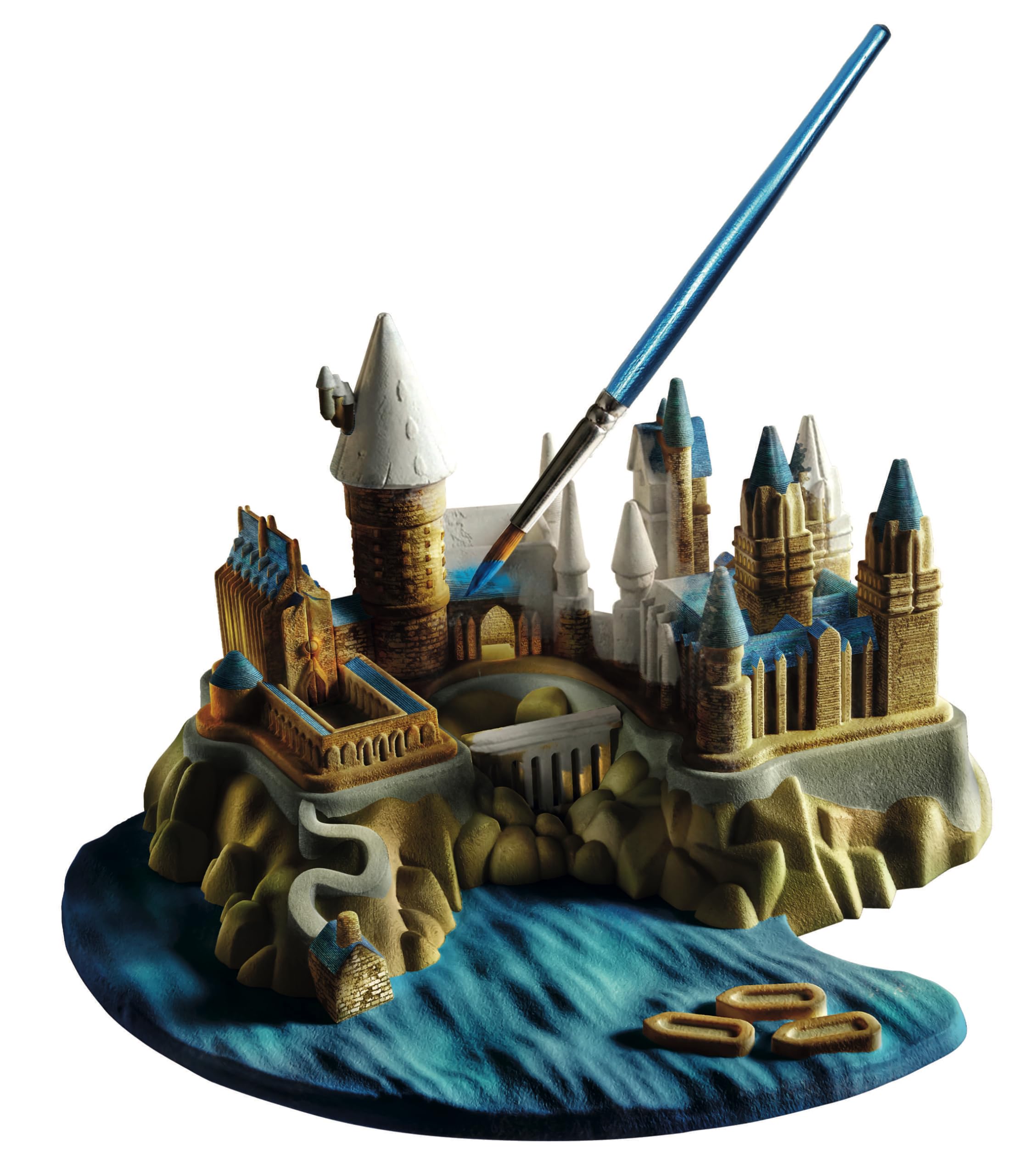 Clementoni Harry Potter Hogwarts Schloss Terrarium - Kreativ & Pflanzset | für Kinder mit Gips, Terrarium & Pflanzenzucht - Bastelset zum Gestalten der magischen Hogwarts-Welt, 19494