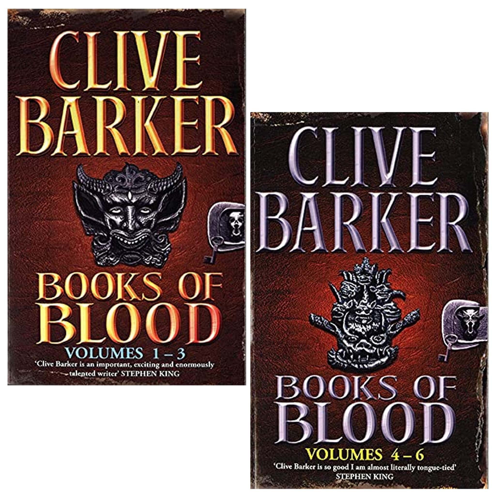 – Books Of Blood Omnibus Series 2 Books Collection Set (Volumes 1-6)