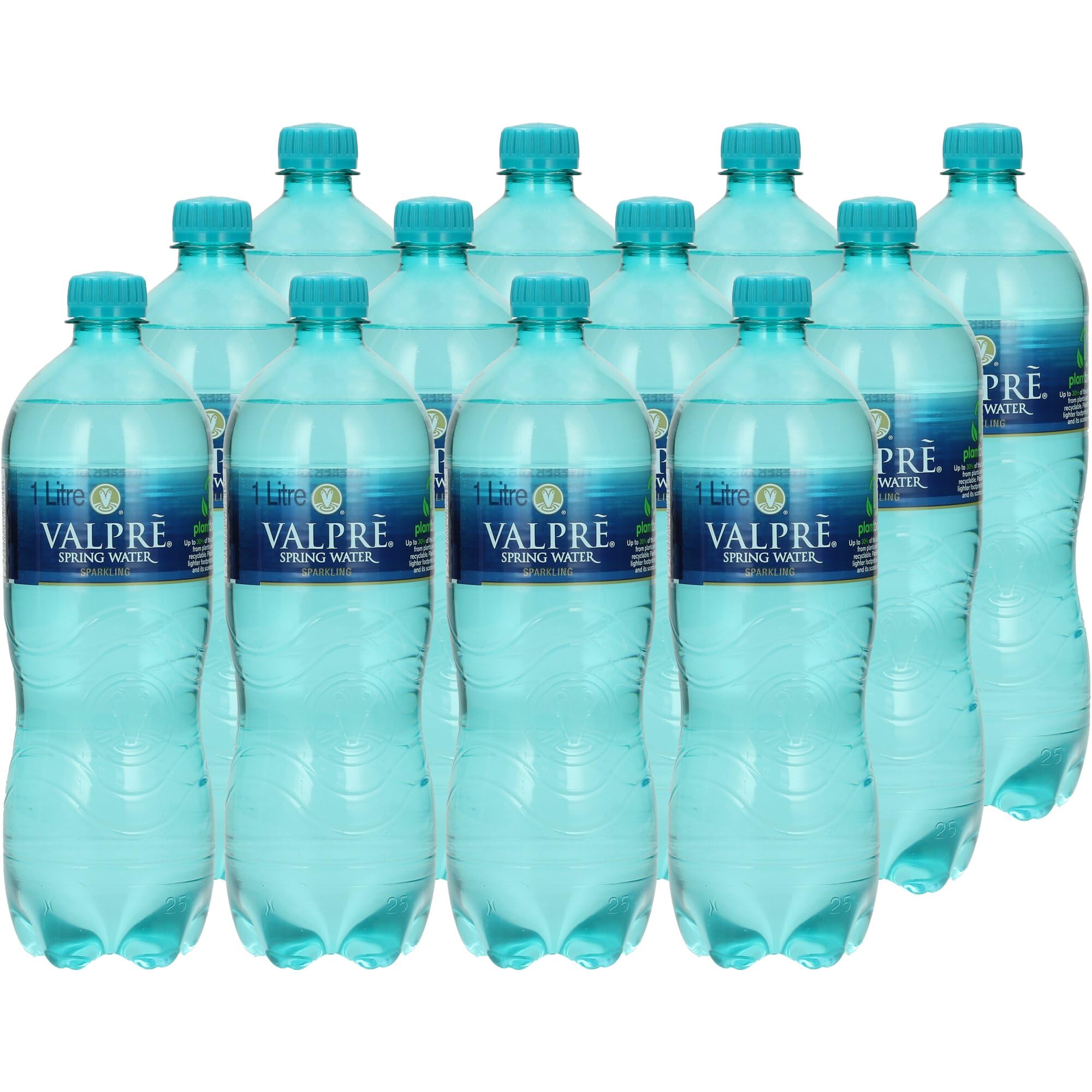 一枝春 One Spring WATER FEELING 7個セット Valpre Sparkling Spring Water Bottle 1 Litre (Pack of 12) : Amazon