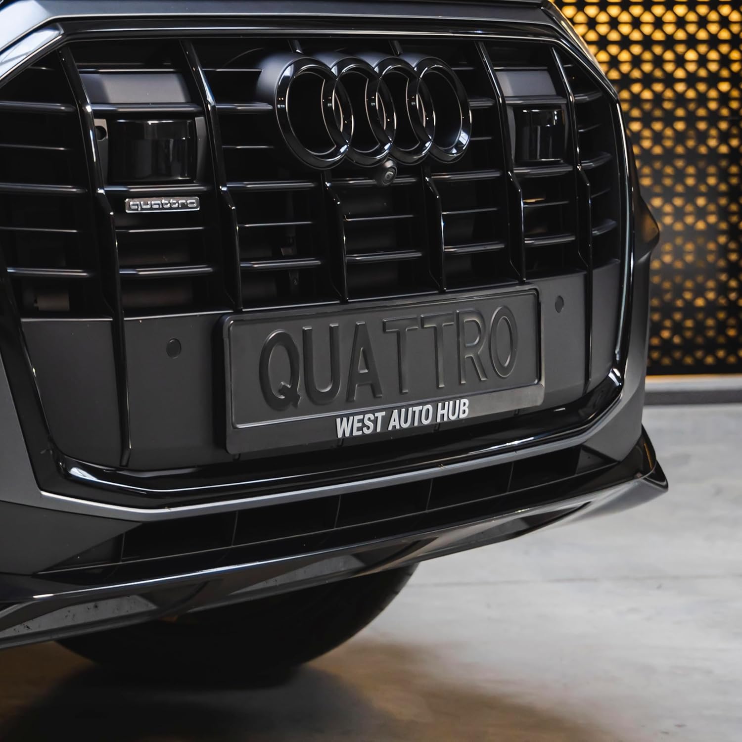 Custom Black Nameplate Name Plate European License Home Decor Metal Art Personalized Front Delete Interior Funny Gift (Black text)