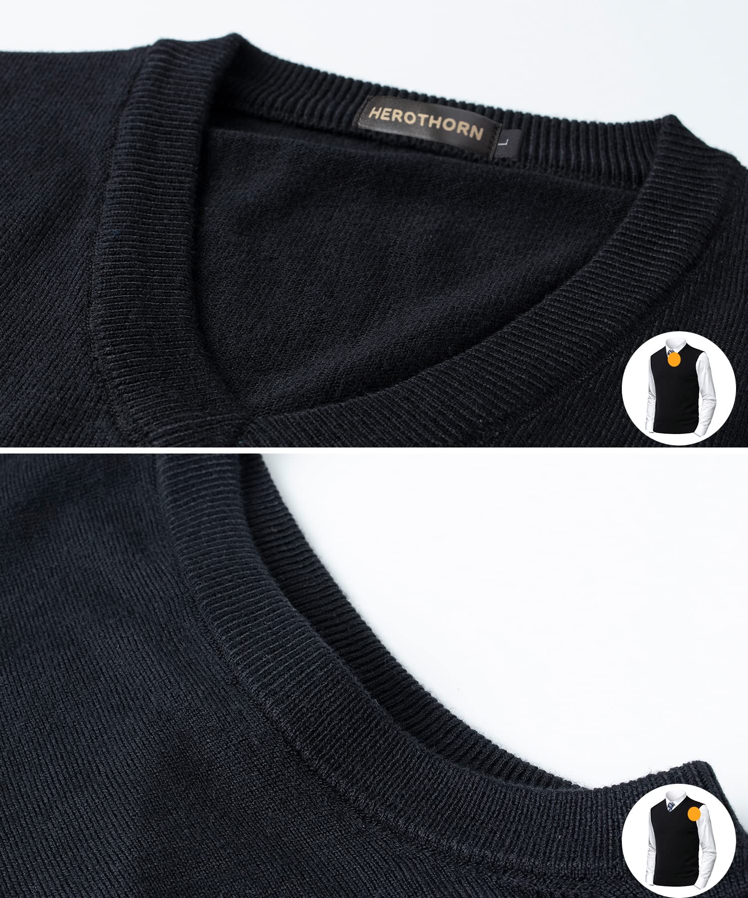 Hombre Sin Mangas con Cuello En Casual de Punto Pullover Jerséis Jersey Suéter Chaleco suéter Caballero Suéter Lana Cardigans Tank Tops Mangas Rebecas Chaqueta SuéTer para