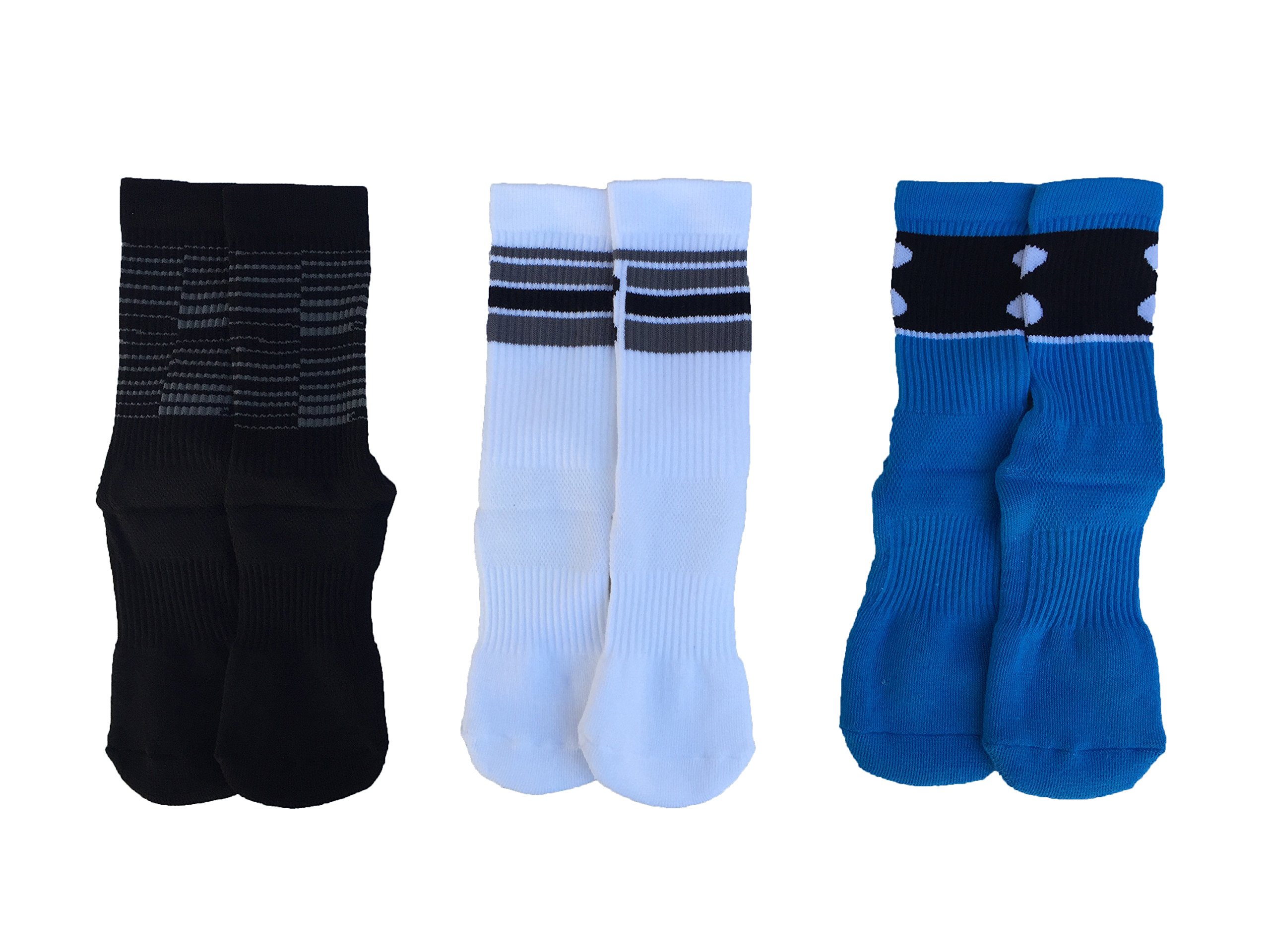 Under Armour Skarpetki Uniseks - dzieci Phenom 5.0 Crew Socks, 3-pair