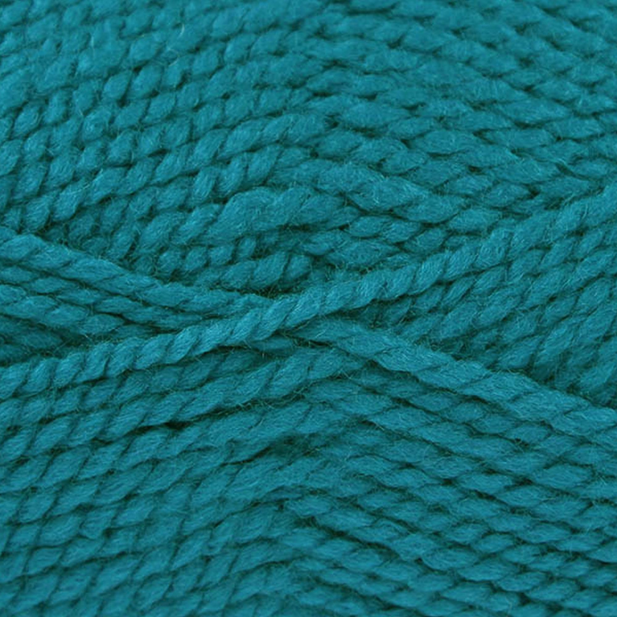 Big Value Chunky Knitting Yarn 100g Ball - Premium Acrylic - Perfect for Quick Knit Jumpers, Blankets & Accessories (552 Petrol)