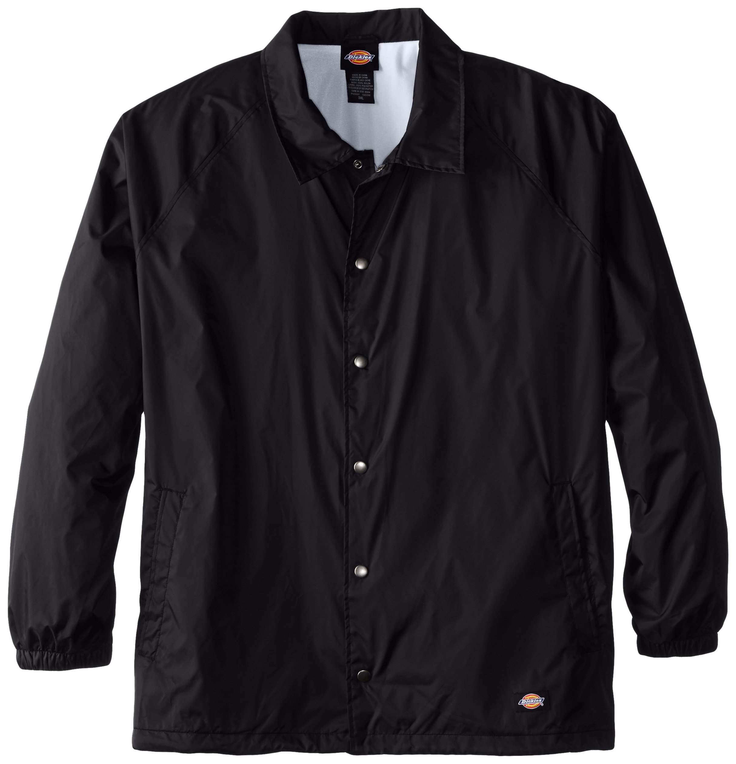 DickiesMen's Big & Tall Snap Front Nylon Jacket