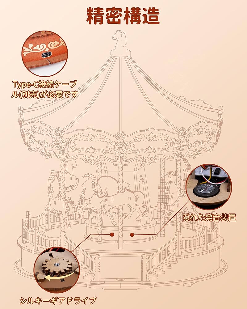 トロイの木馬 オルゴール ラスト1点 トロイの木馬オルゴール 置物 トロイの木馬 オルゴール ラスト1