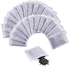 Hopeas 24pcs Activated Charcoal Water Filters, Coconut Shell, Chemical-Free, Odor Absorbing, Carbon Filter Replacements for Distillers, One Year Supply