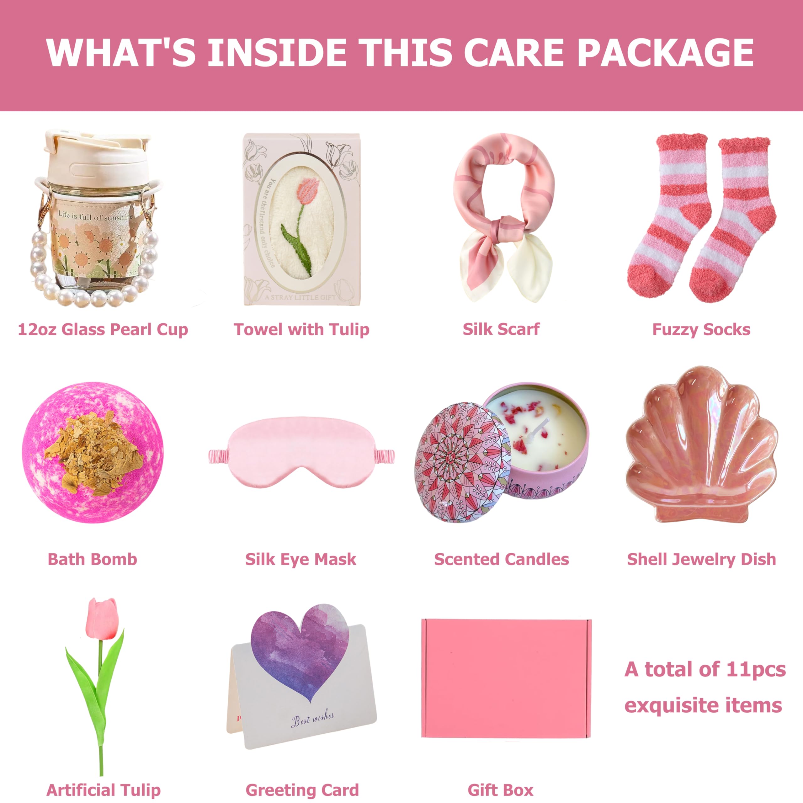 Get Well Gifts for Women, Sympathy Gifts Care Package for Women Get Well Soon Gift Basket for Sick Friends After Surgery Gifts Feel Better Gifts Thinking of You Gift Basket for Mom Wife Sister Friend