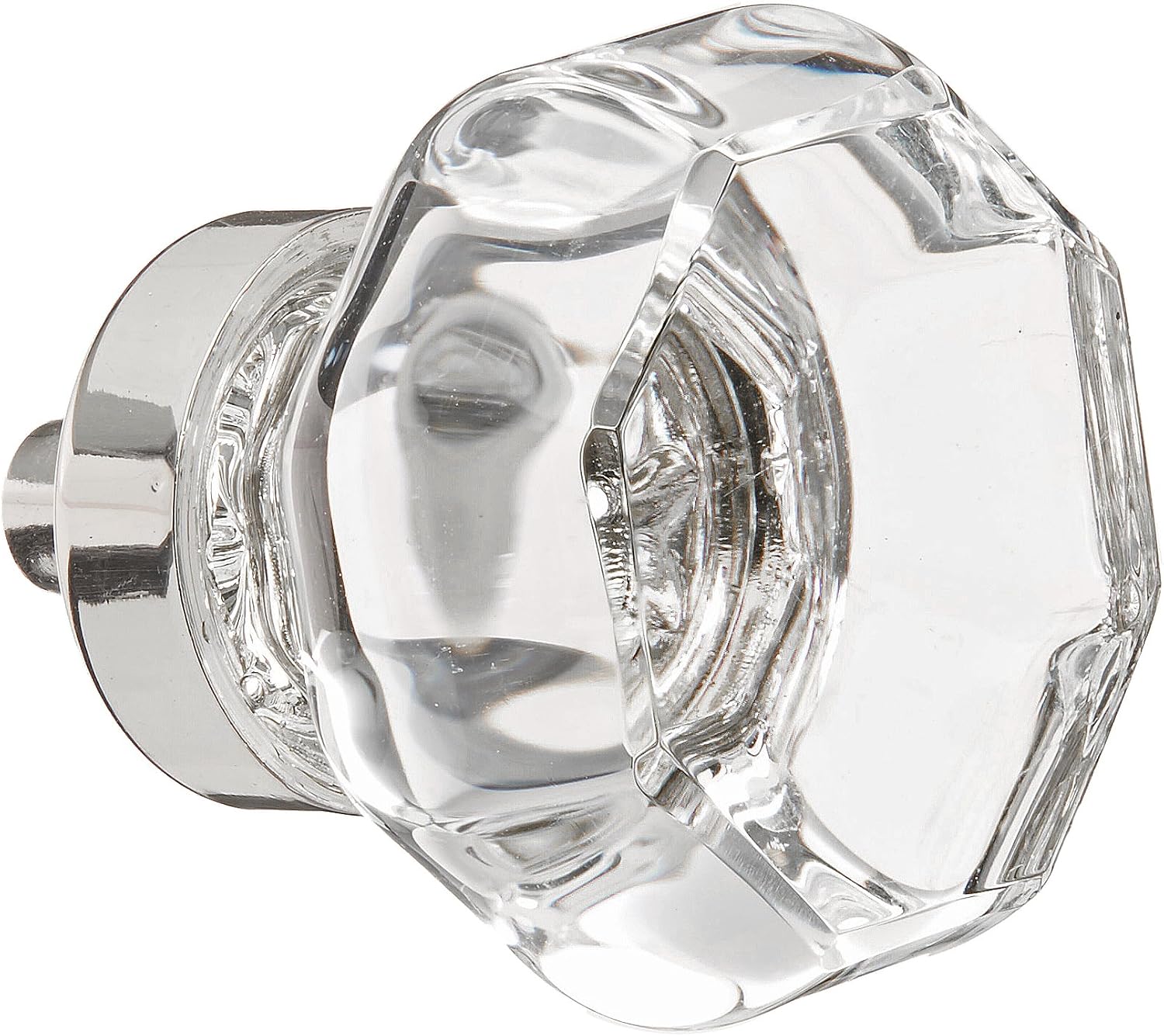 Emtek 86011US14 Old Town Clear 1.25-Inch Cab Knob