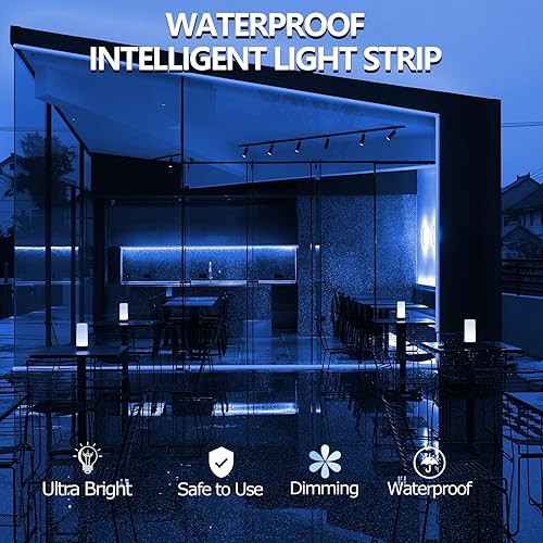 Miniatura 10 de Luz de maquillaje estilo Hollywood, tira de luz de neón de 16.4 pies, luces LED de neón blancas ultra brillantes, para espejo de cuerpo completo,