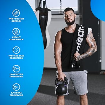 BioTechUSA Hydro Whey Zero | Gluten-Free, Sugar-Free, Fat-Free | 80% Protein Content | Fast-Absorbing |Whey Protein Complex, 1.816 kg, Vanilla